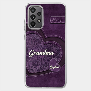 Individuelle, transparente Handyhülle – Personalisiertes Geburtstagsgeschenk Für Mama, Oma – Oma, Deine Liebe Hat Mich Nachhaltig Geprägt