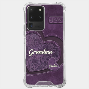 Individuelle, transparente Handyhülle – Personalisiertes Geburtstagsgeschenk Für Mama, Oma – Oma, Deine Liebe Hat Mich Nachhaltig Geprägt