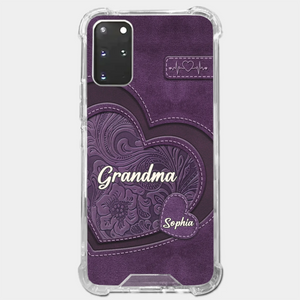 Individuelle, transparente Handyhülle – Personalisiertes Geburtstagsgeschenk Für Mama, Oma – Oma, Deine Liebe Hat Mich Nachhaltig Geprägt