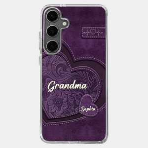 Individuelle, transparente Handyhülle – Personalisiertes Geburtstagsgeschenk Für Mama, Oma – Oma, Deine Liebe Hat Mich Nachhaltig Geprägt