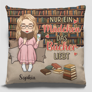Personalisiertes Taschenkissen - Geschenke für Buchliebhaber, Bücherwürmer, Leser - Lesen, Meine Ruhe Im Chaos