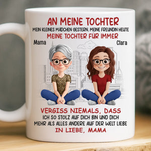 Benutzerdefinierte Tasse – Personalisierte Geburtstagsgeschenke Für Mama, Papa, Tochter – An Meine Tochter, Meine Tochter Für Immer