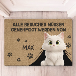 Individuelle Dekomatte Für Zuhause – Personalisierte Weihnachts- und Geburtstagsgeschenke für Familie, Hunde- und Katzenliebhaber – Alle Besucher Müssen Genehmigt Werden