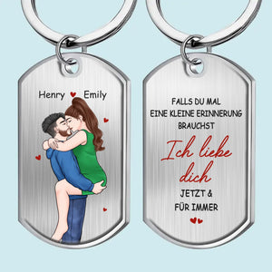 Personalisierte Schlüsselanhänger – Geschenk für Paare, Ehemann und Ehefrau – Ich Liebe Dich Jetzt & Für Immer