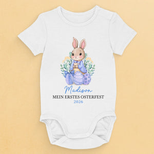 Personalisierte Babybody – Geschenk für Neugeborene – Ein herzliches Willkommen, Osterzauber