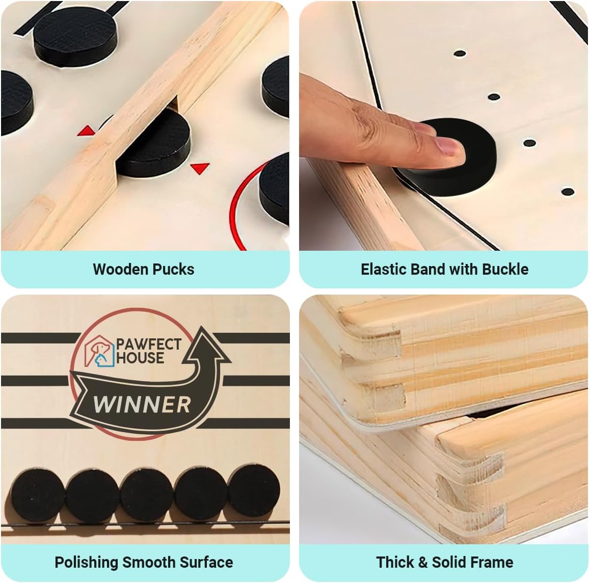 Schnelles Sling-Puck-Spiel – Geburtstagsgeschenke für Familie, Freunde, Kinder – das beste interaktive Spiel aller Zeiten