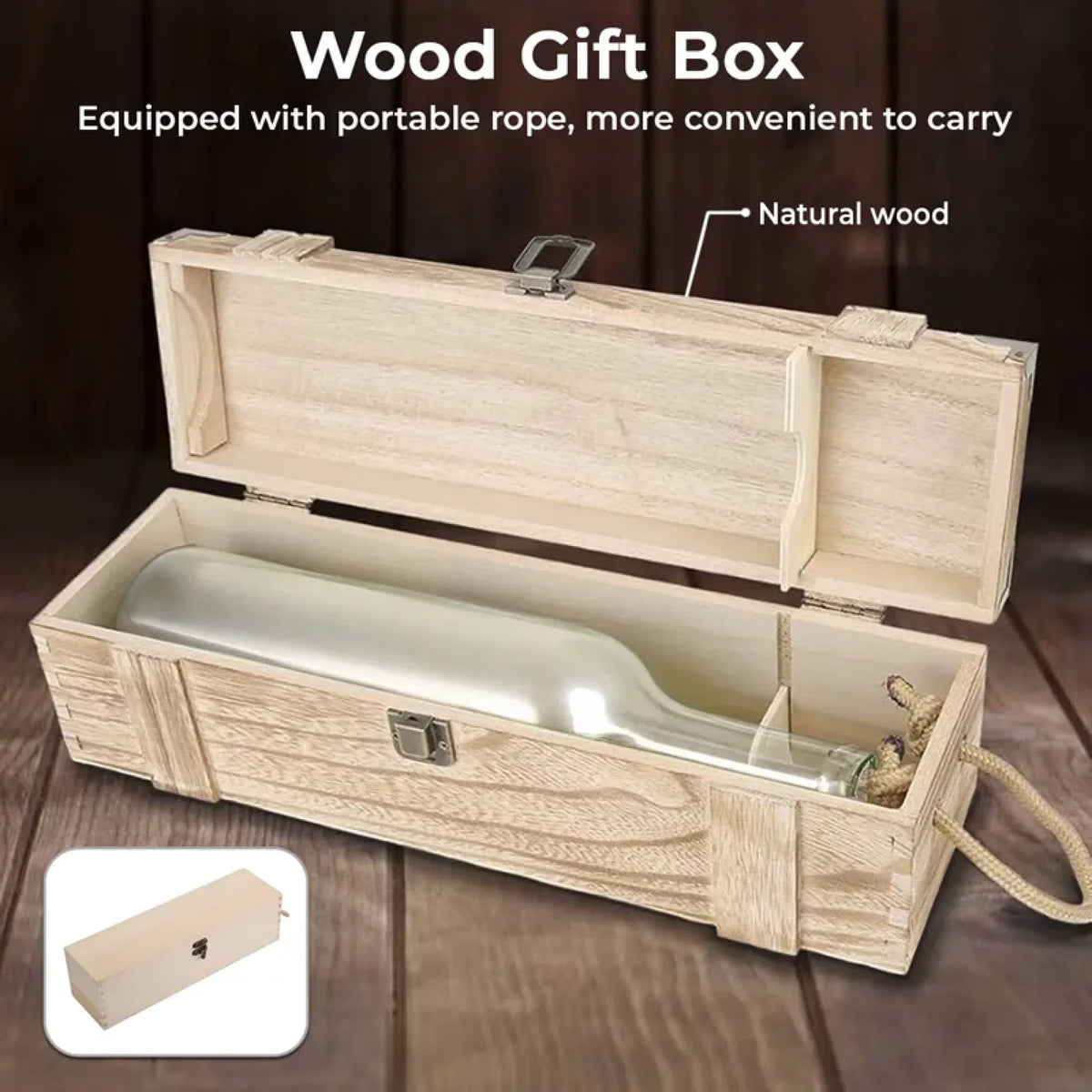 Holz-Geschenkbox