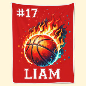 Bring the Heat – Personalisierte Decke – Geschenk für Sportfans und Sportler