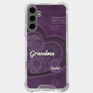 Individuelle, transparente Handyhülle – Personalisiertes Geburtstagsgeschenk Für Mama, Oma – Oma, Deine Liebe Hat Mich Nachhaltig Geprägt