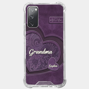 Individuelle, transparente Handyhülle – Personalisiertes Geburtstagsgeschenk Für Mama, Oma – Oma, Deine Liebe Hat Mich Nachhaltig Geprägt