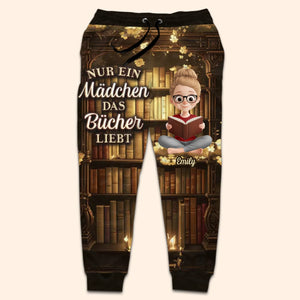 Personalisierte Unisex-Jogginghose – Geschenke für Buchliebhaber, Bücherwürmer, Leser – Verloren In Seiten, Gefunden In Der Geschichte