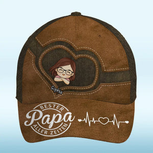 Personalisierte Mütze, Klassische Kappe Mit Allover-print – Personalisierte Geburtstagsgeschenke Für Papa, Papa, Mama, Oma – Die Königin Unserer Herzen