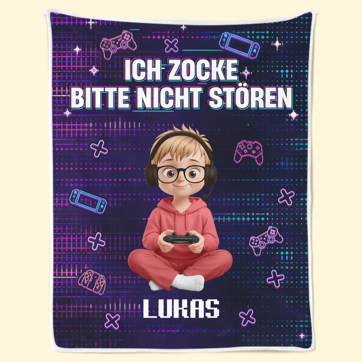 Personalisierte Decke - Personalisierte Weihnachts- und Geburtstagsgeschenke für beste Freundinnen, Schwestern, die Familie und dich selbst – Psst, Ich Zoche