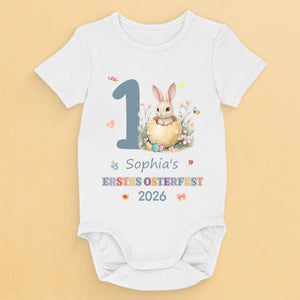 Personalisierte Babybody – Geschenk für Neugeborene – Mein erstes Fest voller Glück