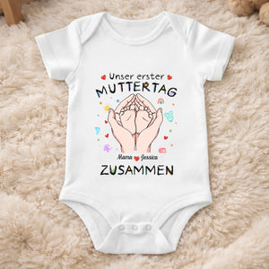 Personalisierte Babybody – Geschenk zum ersten Muttertag – Für meine schöne Mama